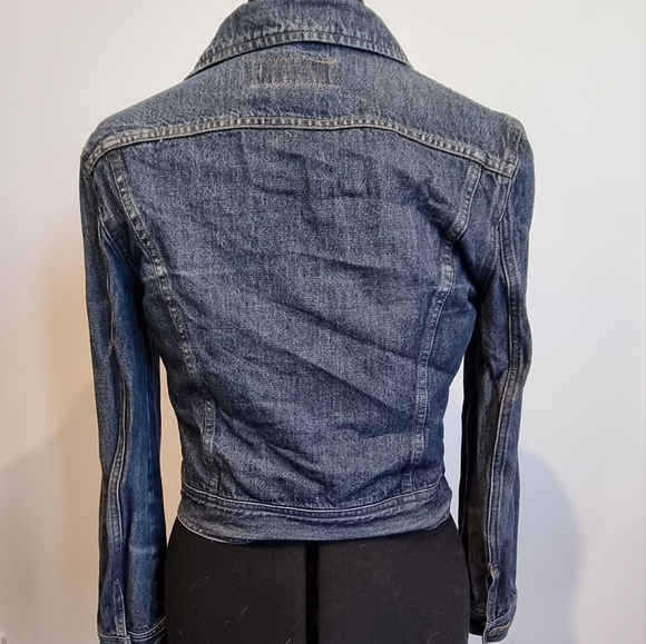 Fcuk Fitted Denim Jacket - Picture 6 of 7